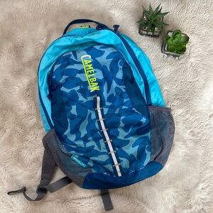 Camelbak Kids Scout Hydration Backpack Blue Teal NO BLADDER